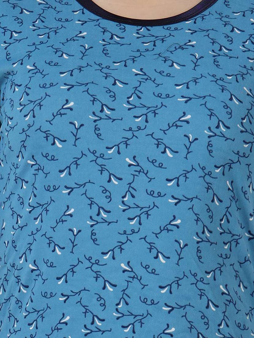 women's straight round neck top - 18951015 -  Standard Image - 4