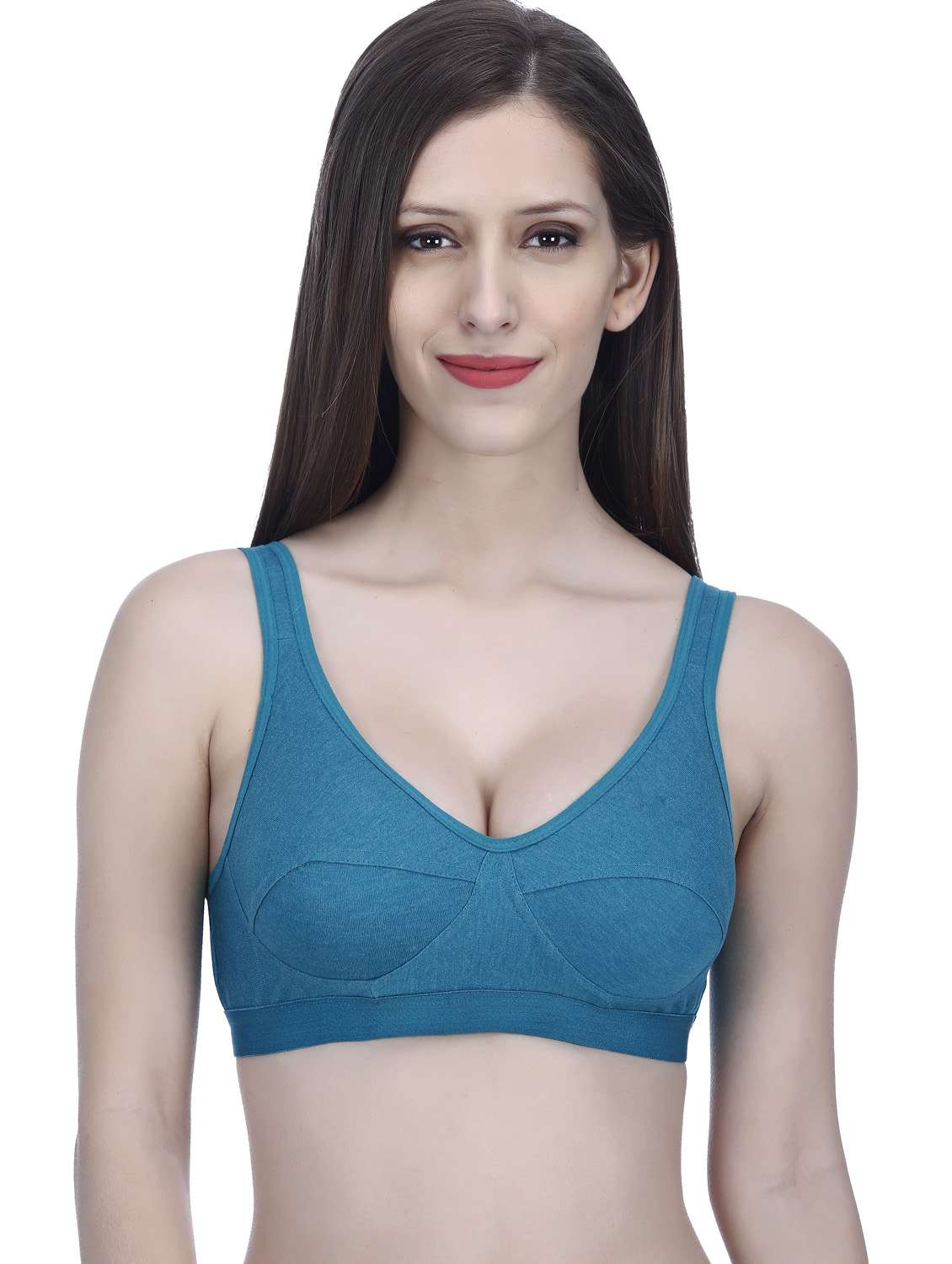 pack of 2 non padded sports bra - 18951066 - Standard Image - 4