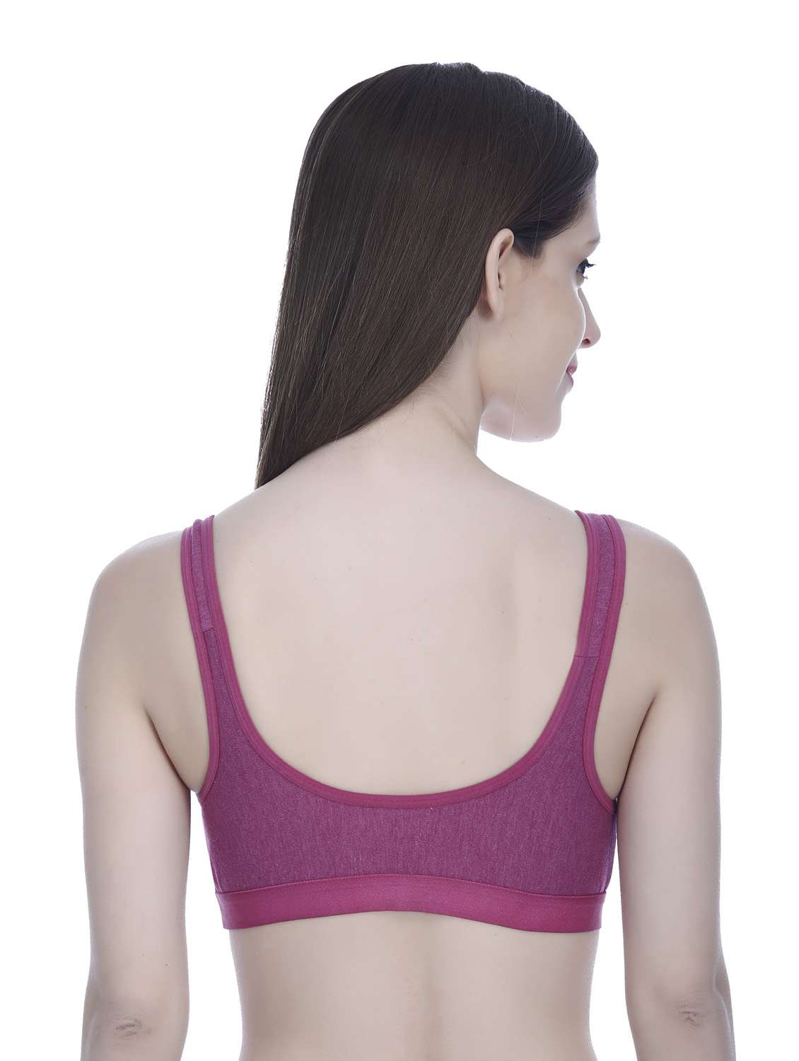 pack of 2 non padded sports bra - 18951073 -  Standard Image - 6