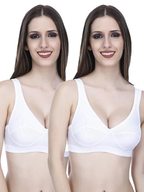 white solid sports  bra - 18951079 -  Standard Image - 0