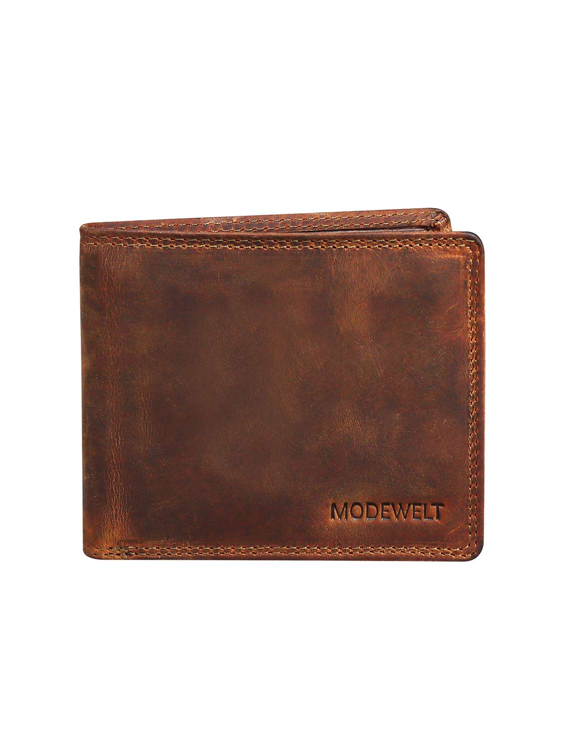 brown leather wallet