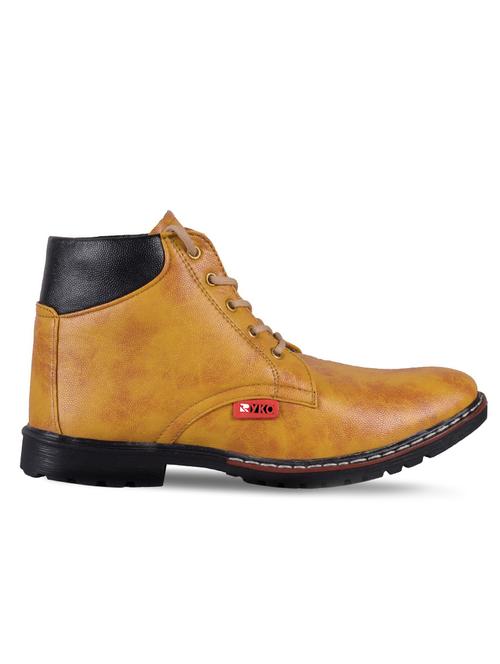 tan lace up low ankle boots - 18951387 -  Standard Image - 0