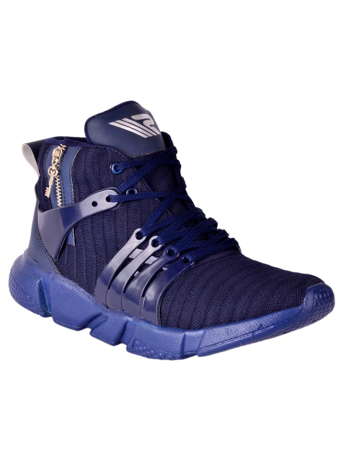 blue lace up sport shoe - 18951618 -  Zoom Image - 0
