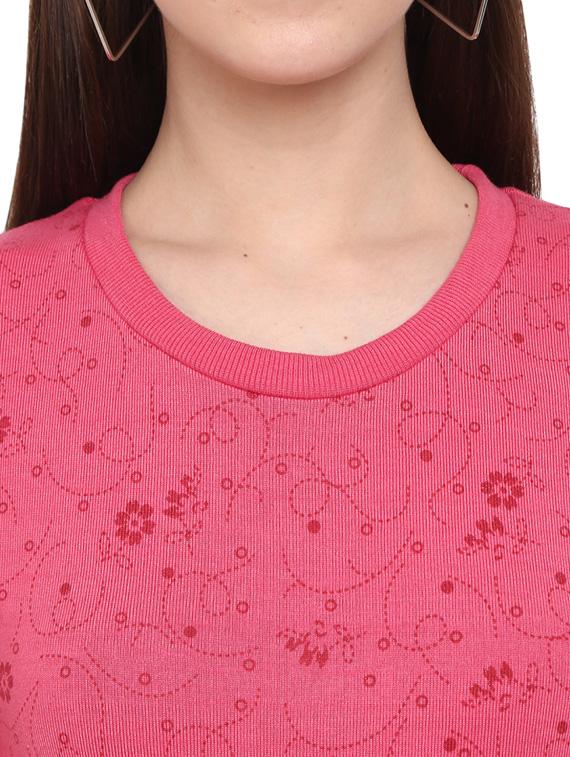 round neck wool pullover - 18961524 - Standard Image - 4