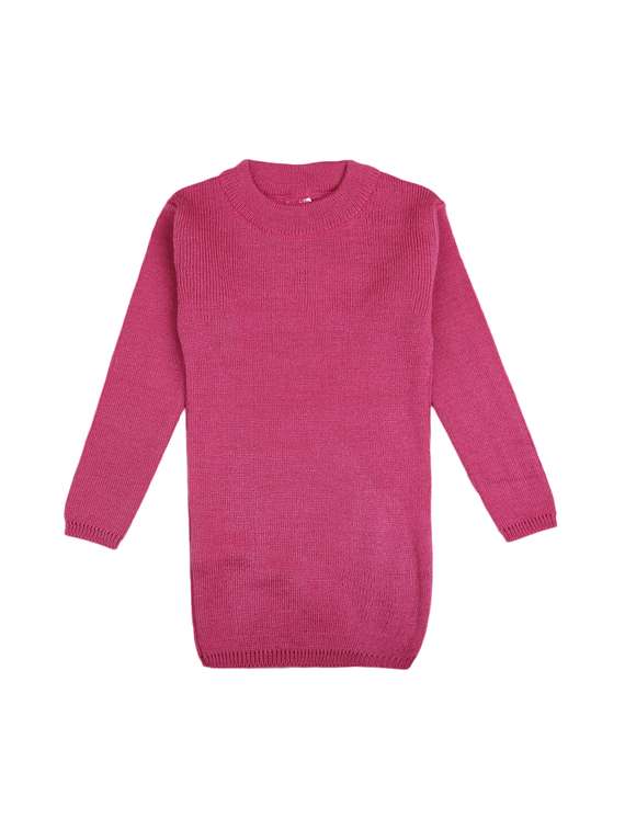 pink regular pullover