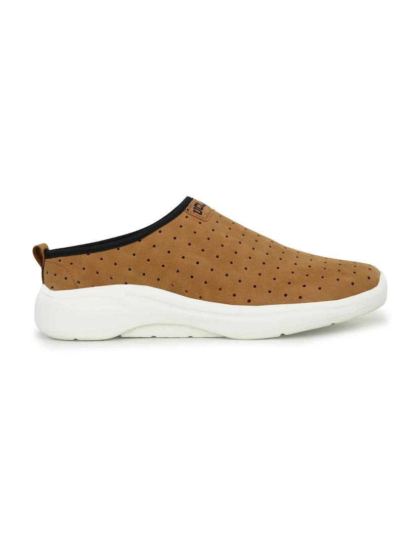 mens solid slip on sport shoe - 18961648 - Standard Image - 1