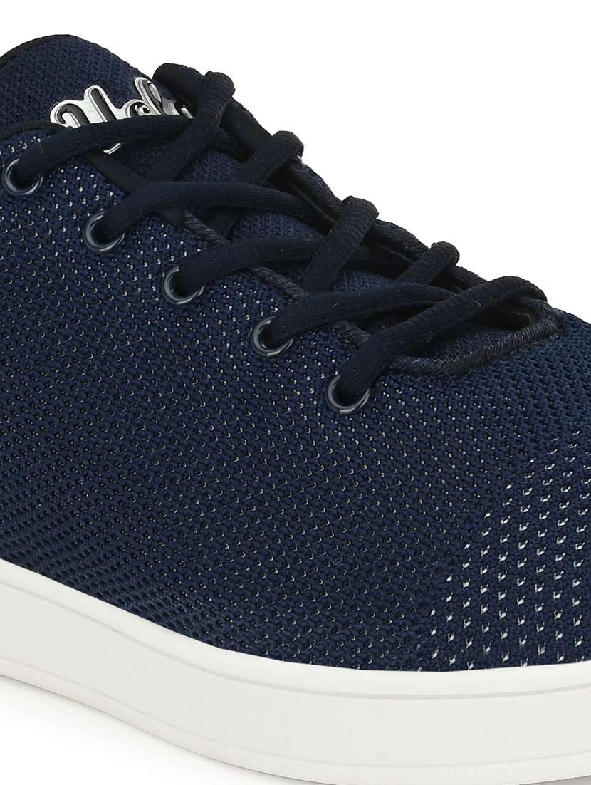 navy lace up sneaker - 18961662 -  Standard Image - 4