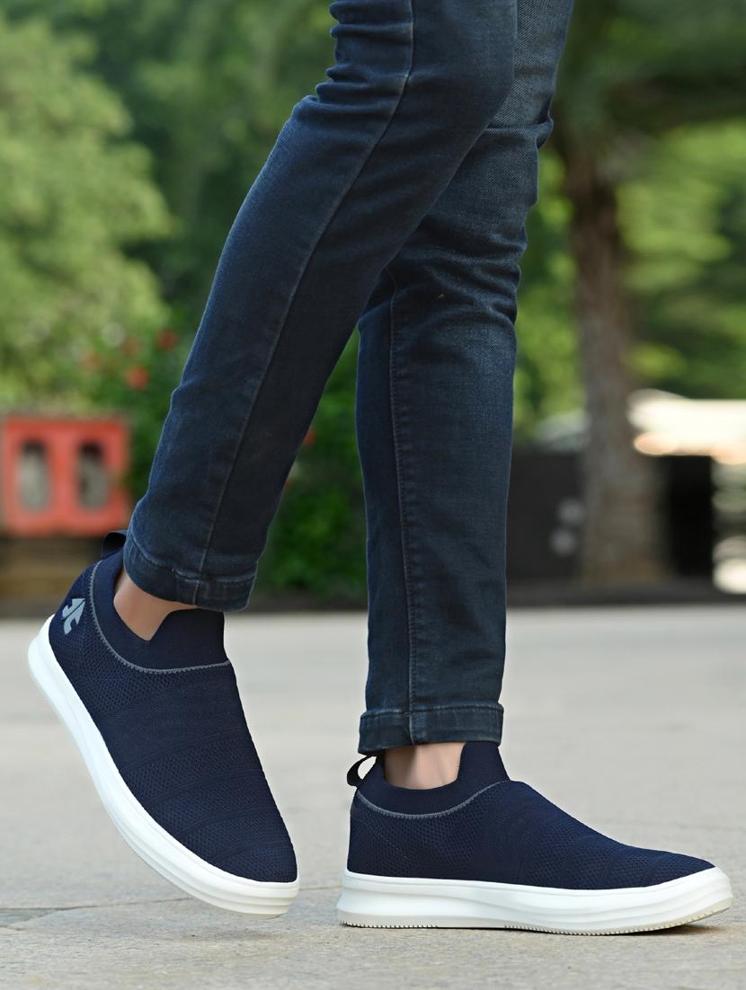 mens solid slip on sport shoes - 18961726 -  Standard Image - 1