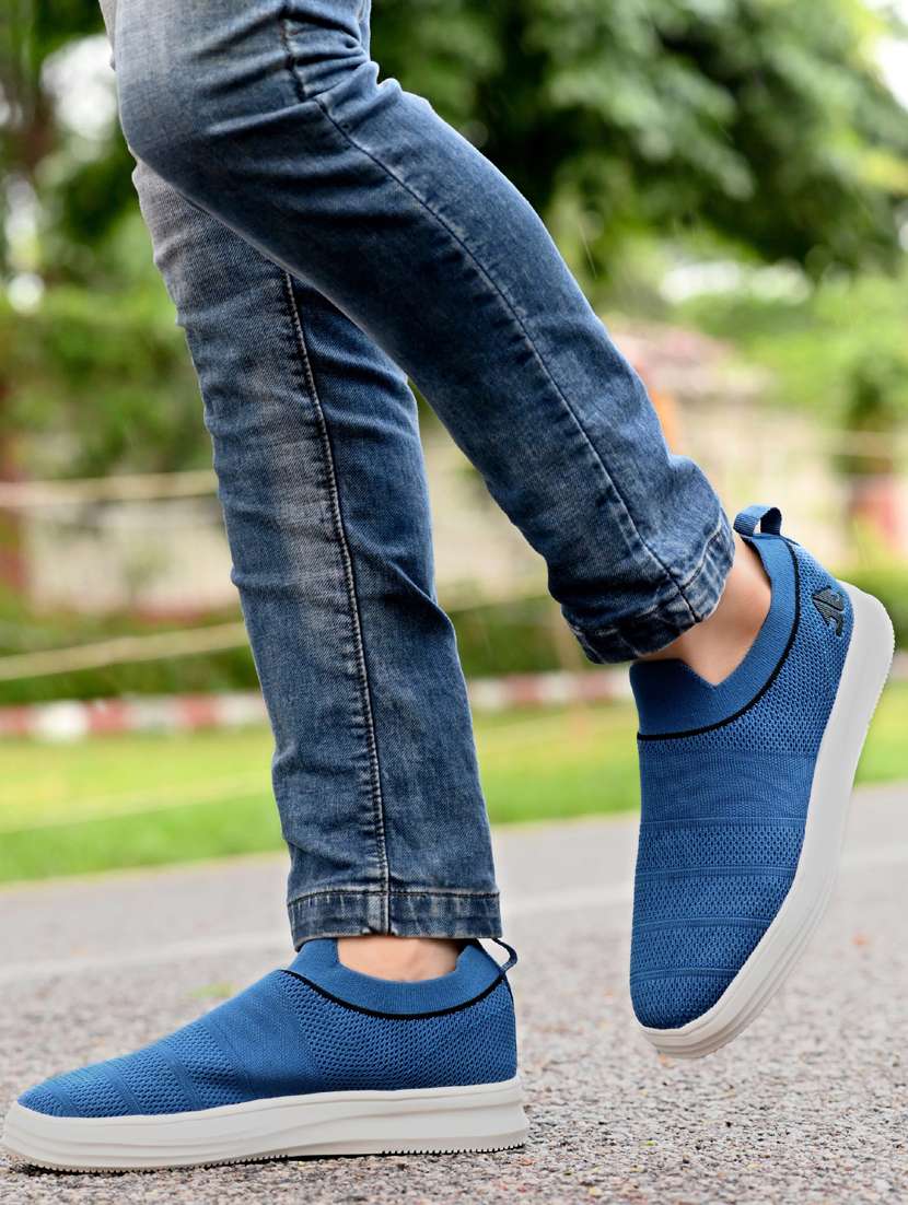 mens solid slip on sport shoe - 18961727 -  Standard Image - 1