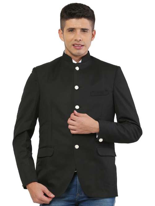 cotton blend casual blazer - 18961924 -  Standard Image - 0