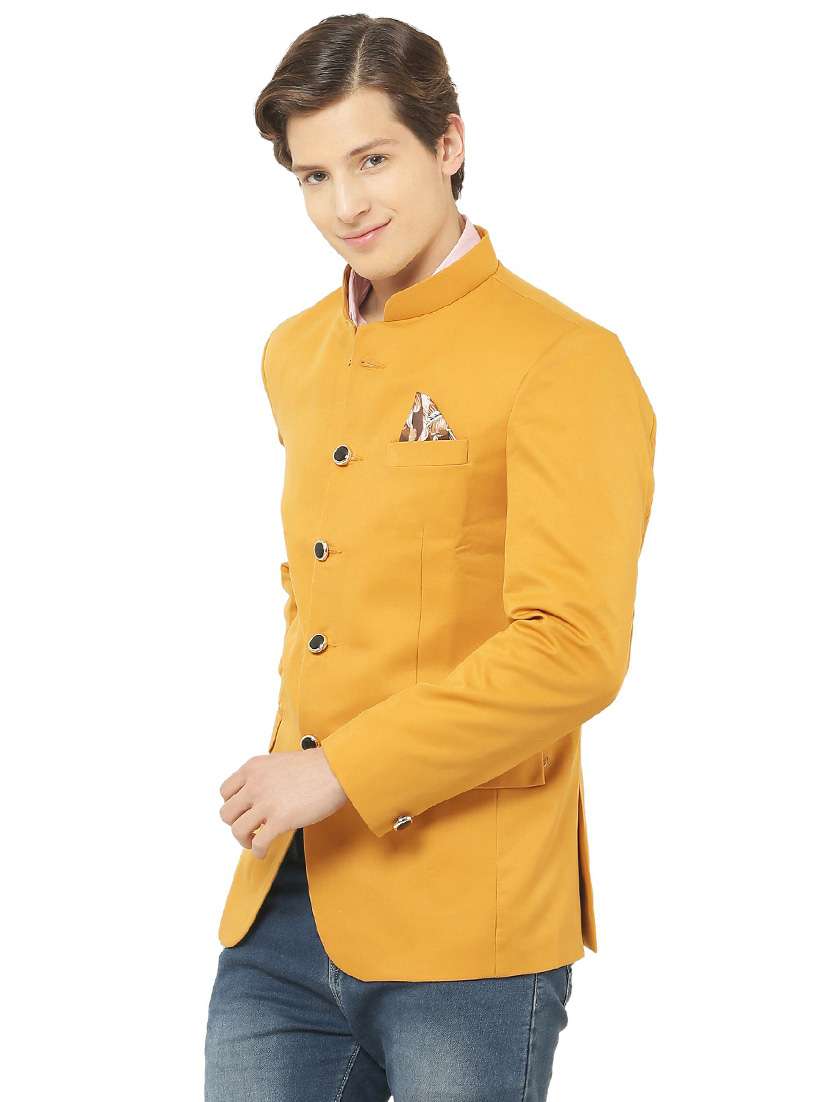 cotton blend casual blazer - 18961929 -  Standard Image - 1