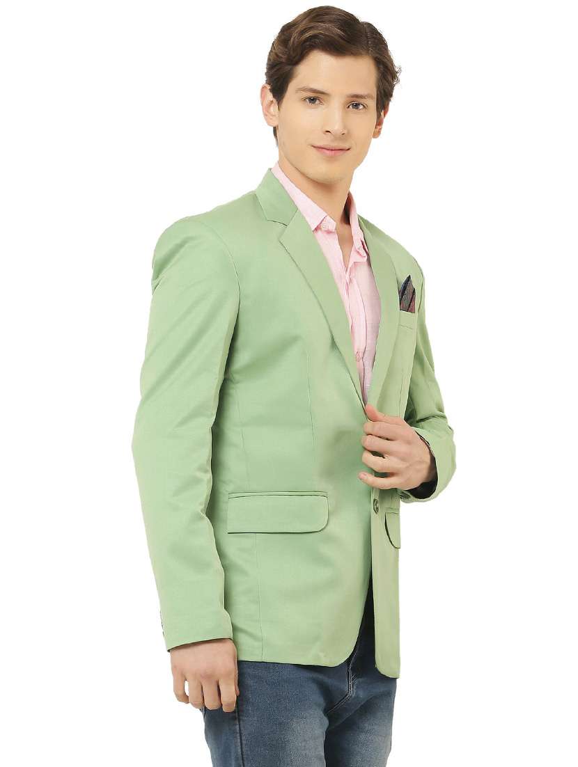 cotton blend casual blazer - 18961935 -  Standard Image - 1