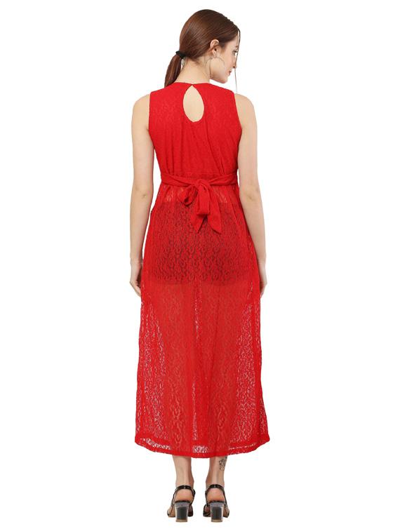 women's animal print dress - 18961943 - Standard Image - 4