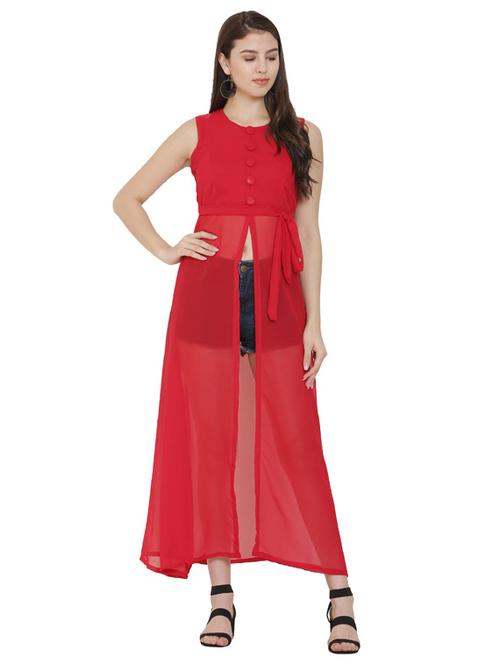 women's solid dress - 18961953 - Standard Image - 0