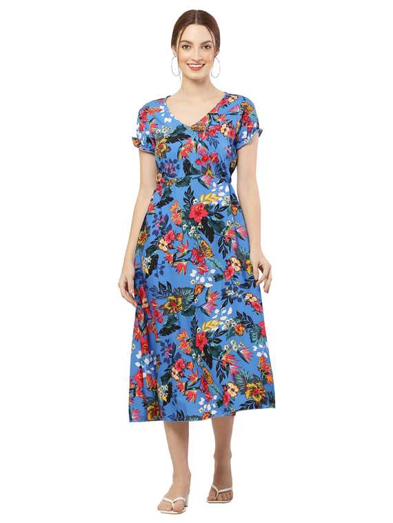 women's floral dress - 18961964 - Standard Image - 1