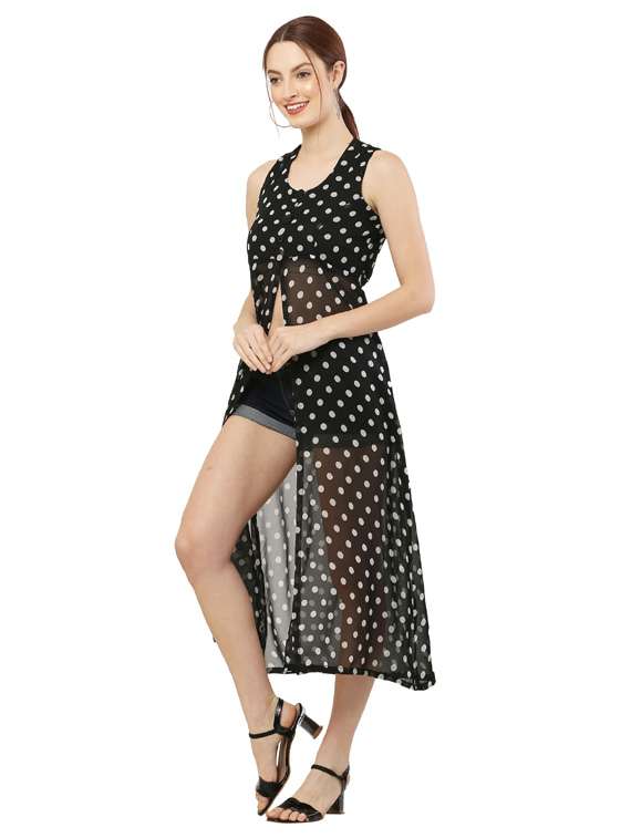 women's  polka dots dress