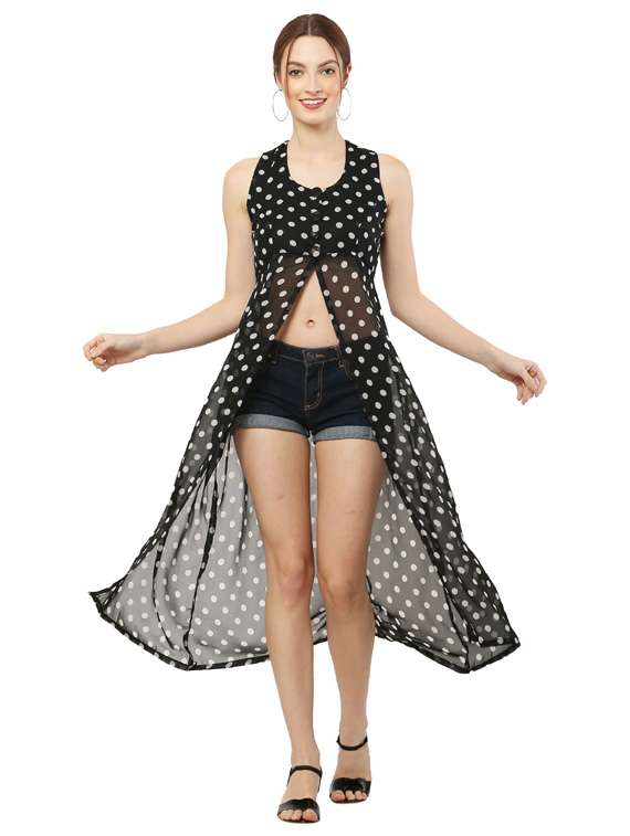 women's polka dots dress - 18961969 - Standard Image - 1
