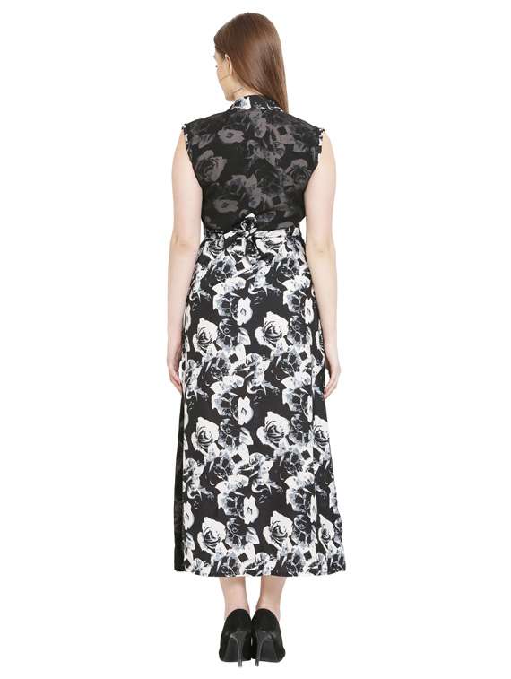 women's fit & flare floral dress - 18961972 -  Standard Image - 4