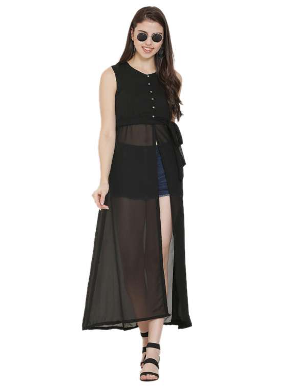 women's fit & flare checks dress - 18961978 -  Standard Image - 1