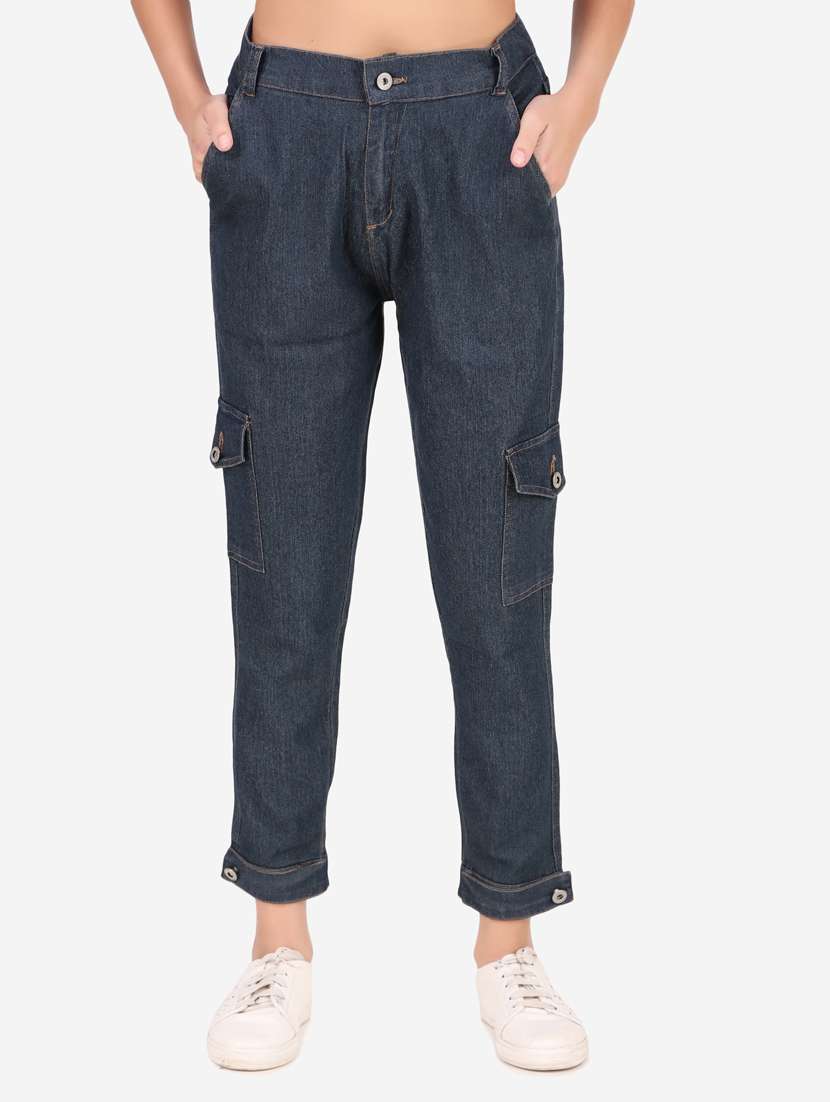 women mid rise cargo trouser - 18963718 - Zoom Image - 0