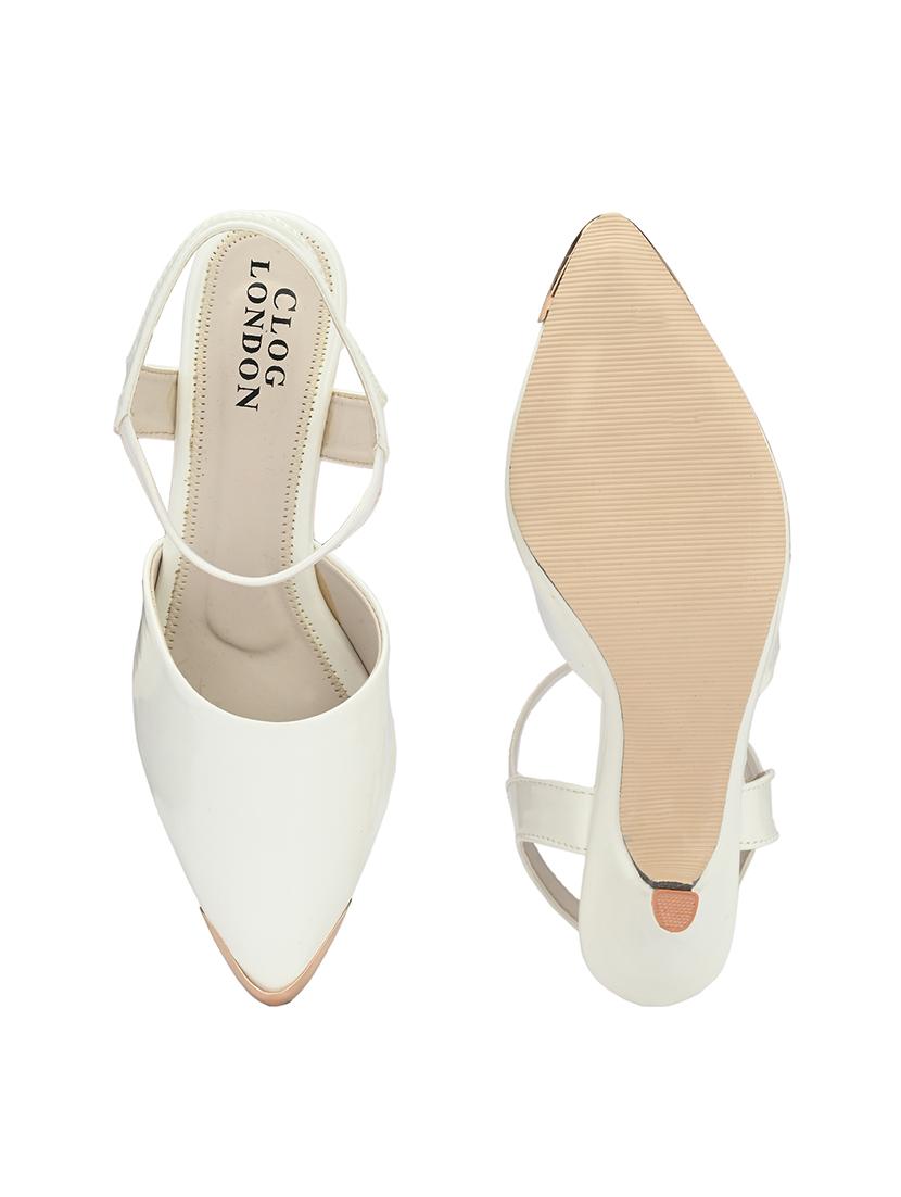 women solid ankle strap pump heels - 18963721 - Standard Image - 6