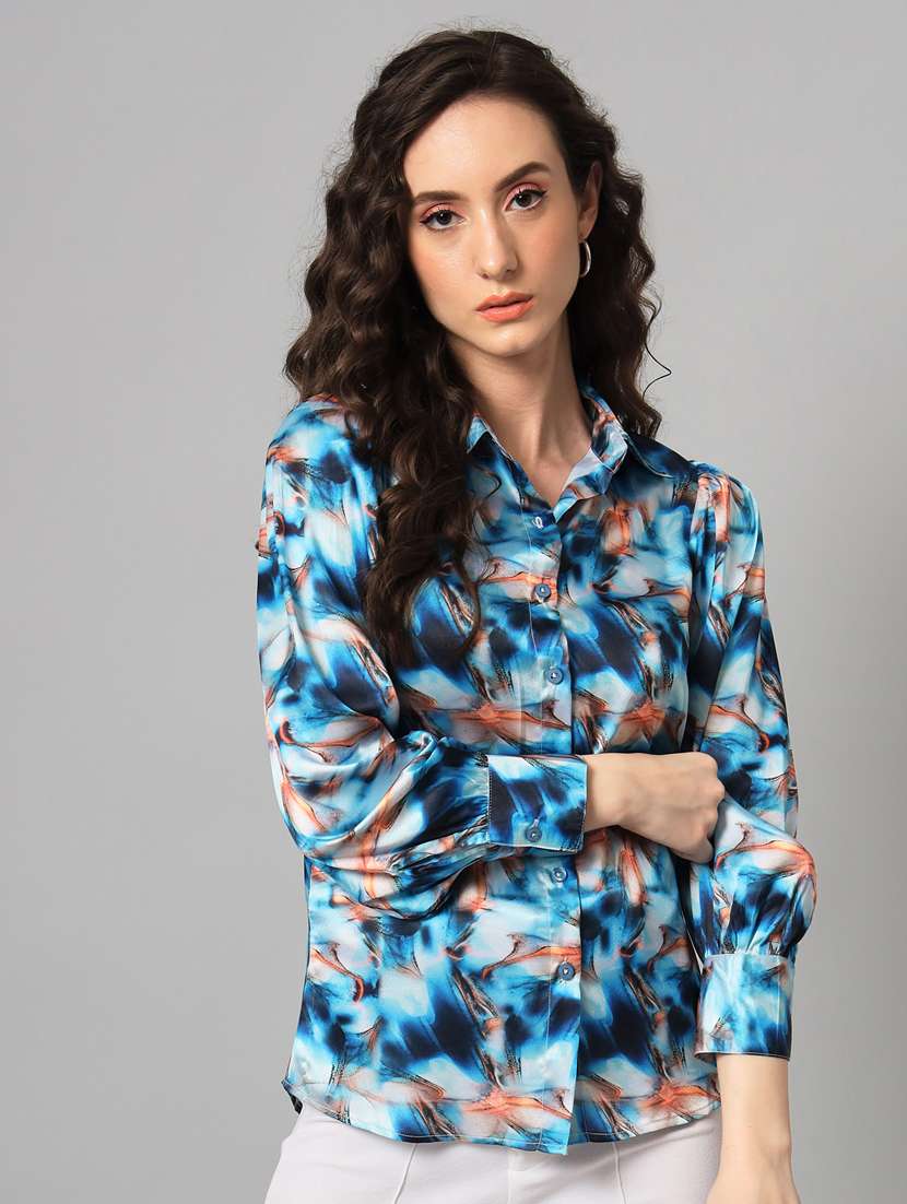 multi coloured printed regular shirt - 18968217 - Standard Image - 1