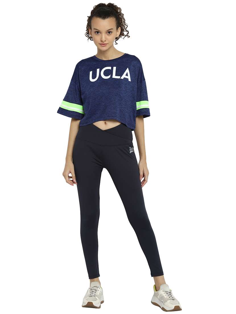 mid rise solid track pant - 18968385 - Standard Image - 4