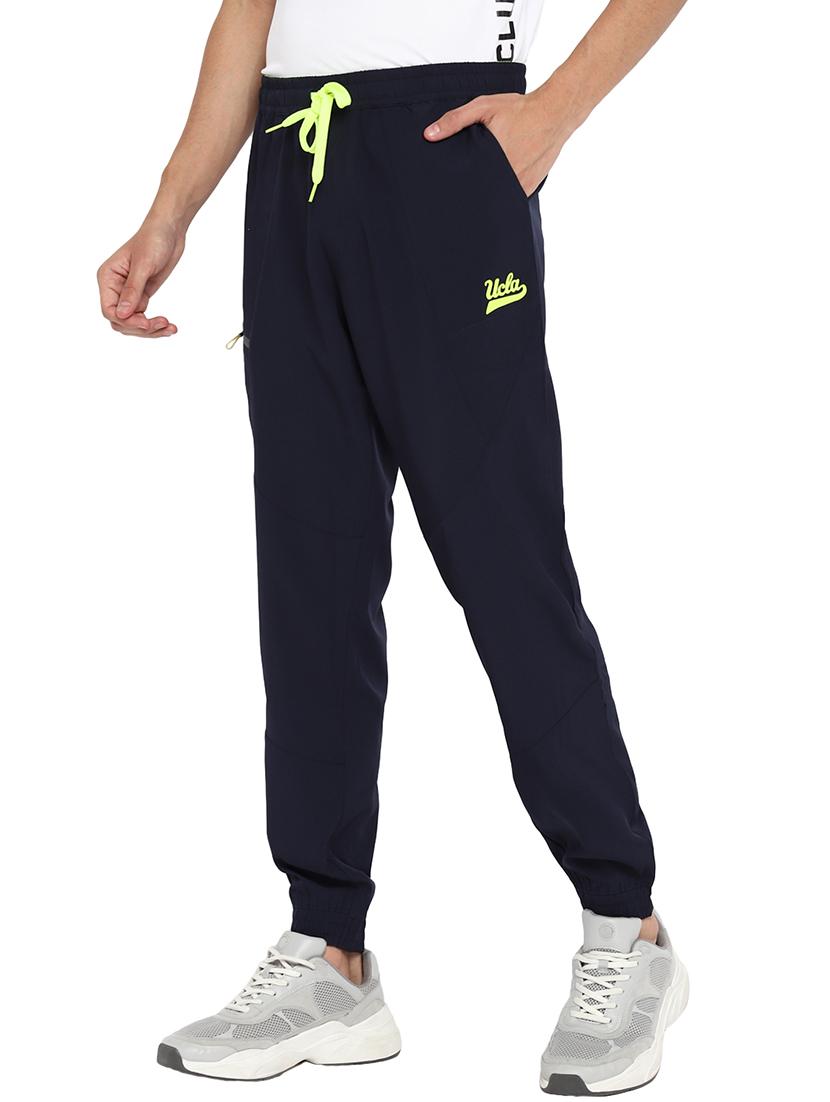 navy blue polyester joggers - 18968399 -  Standard Image - 1