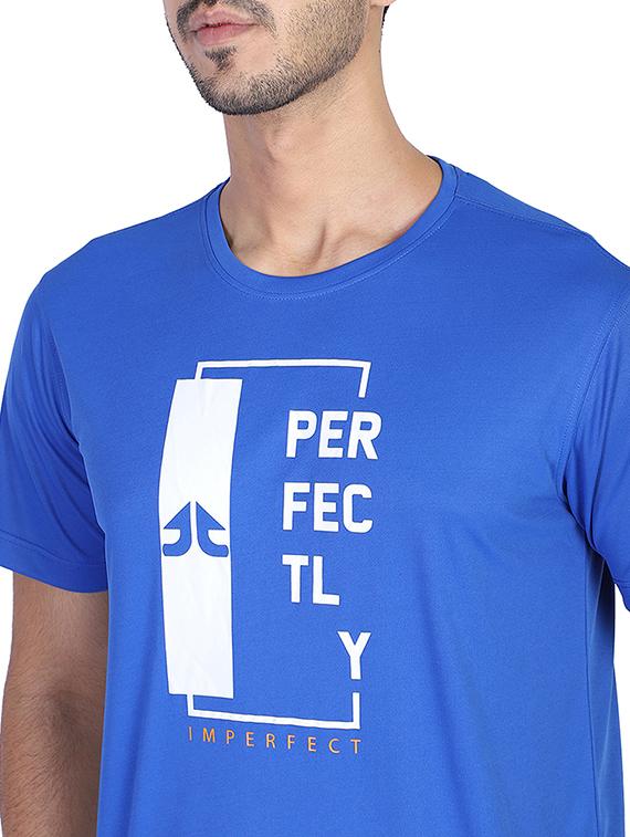 men front print short sleeves t-shirt - 18968903 - Standard Image - 4