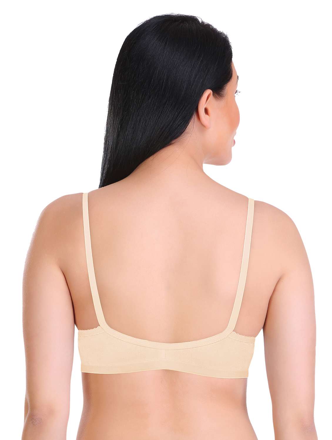 pack of 3 non padded front open bra - 18969193 -  Standard Image - 4