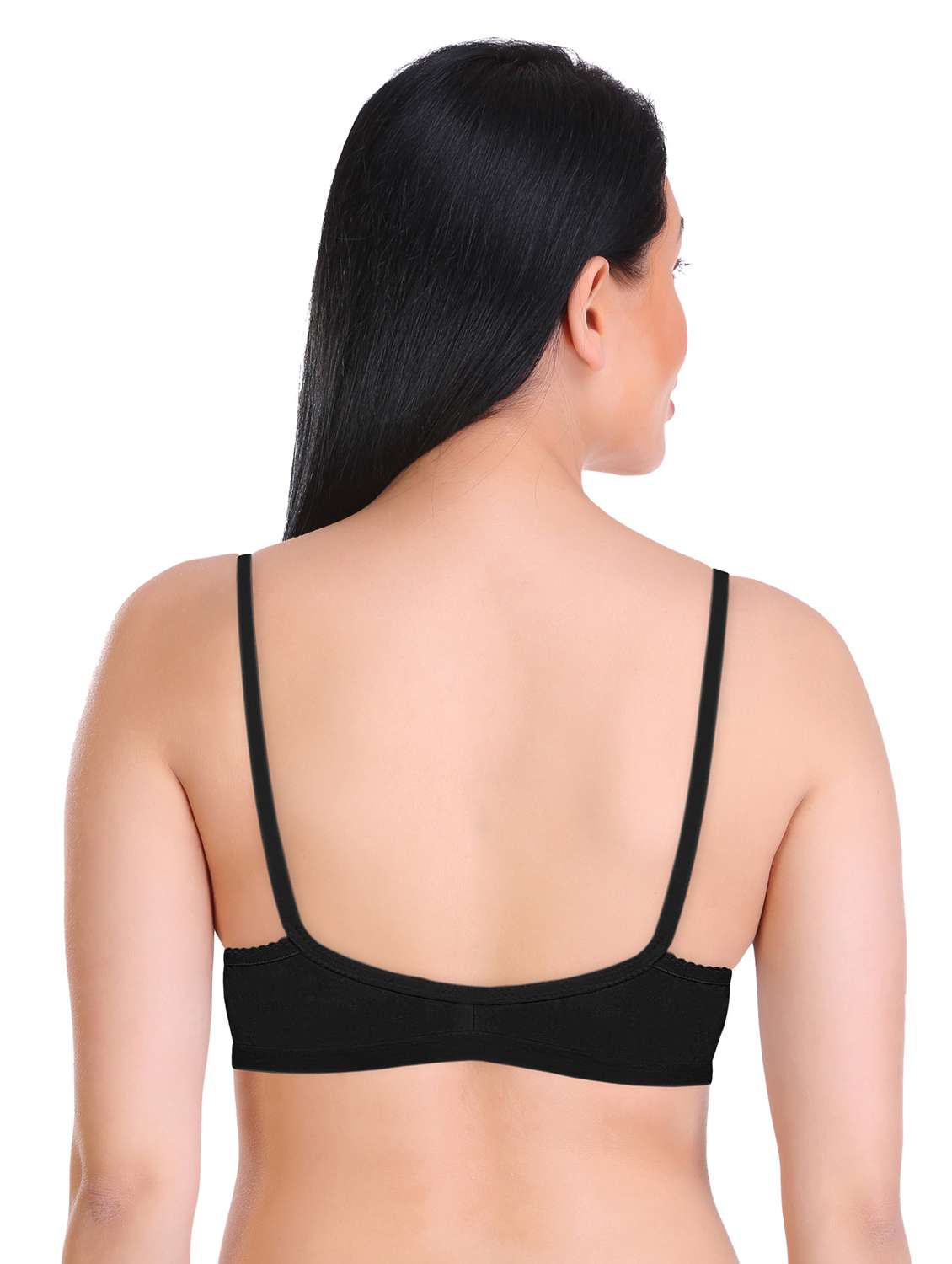 pack of 4 non padded front open bra - 18969195 -  Standard Image - 4