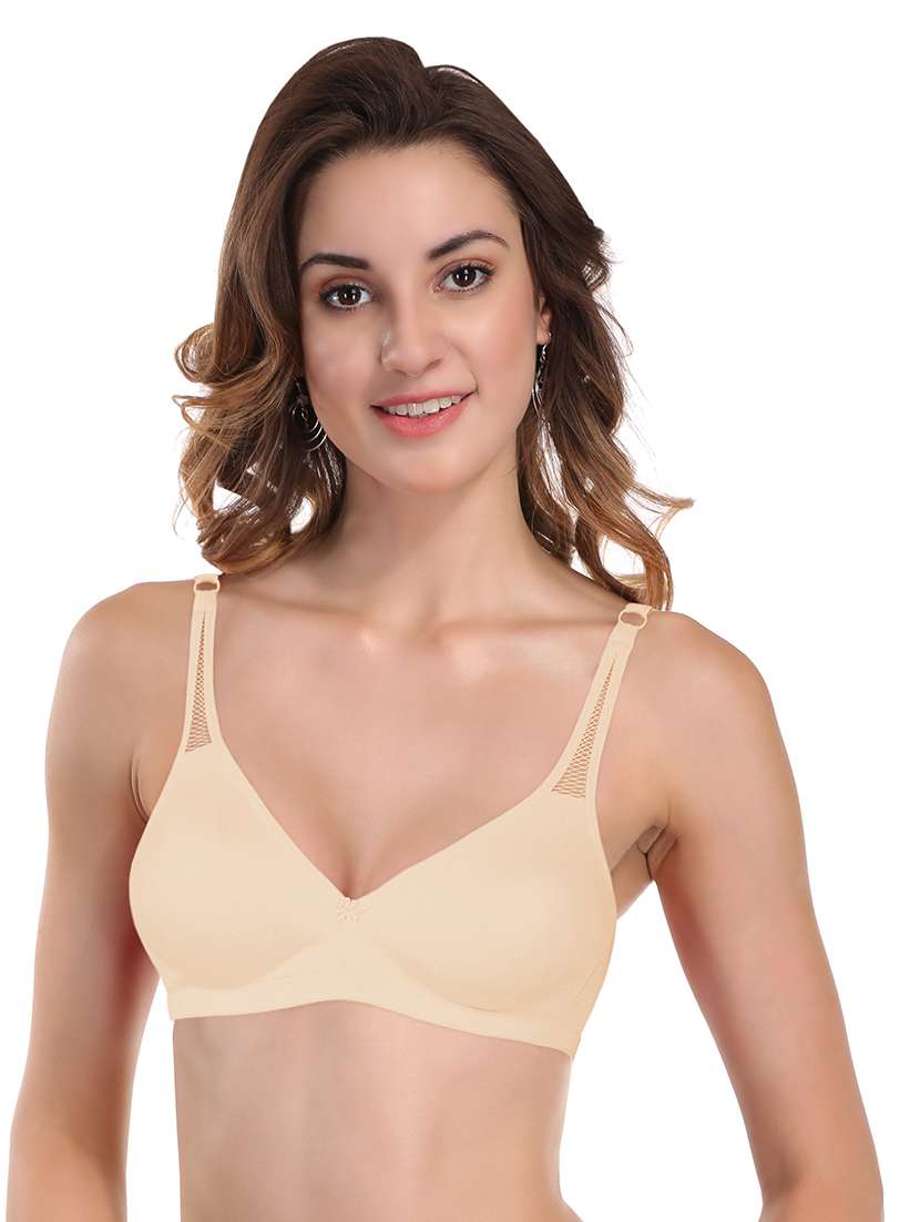 pack of 3 non padded t-shirt bra - 18969270 -  Standard Image - 1