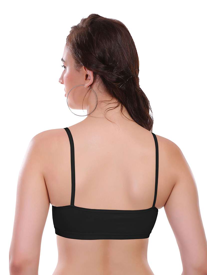 pack of 3 non padded sports  bra - 18969285 -  Standard Image - 6