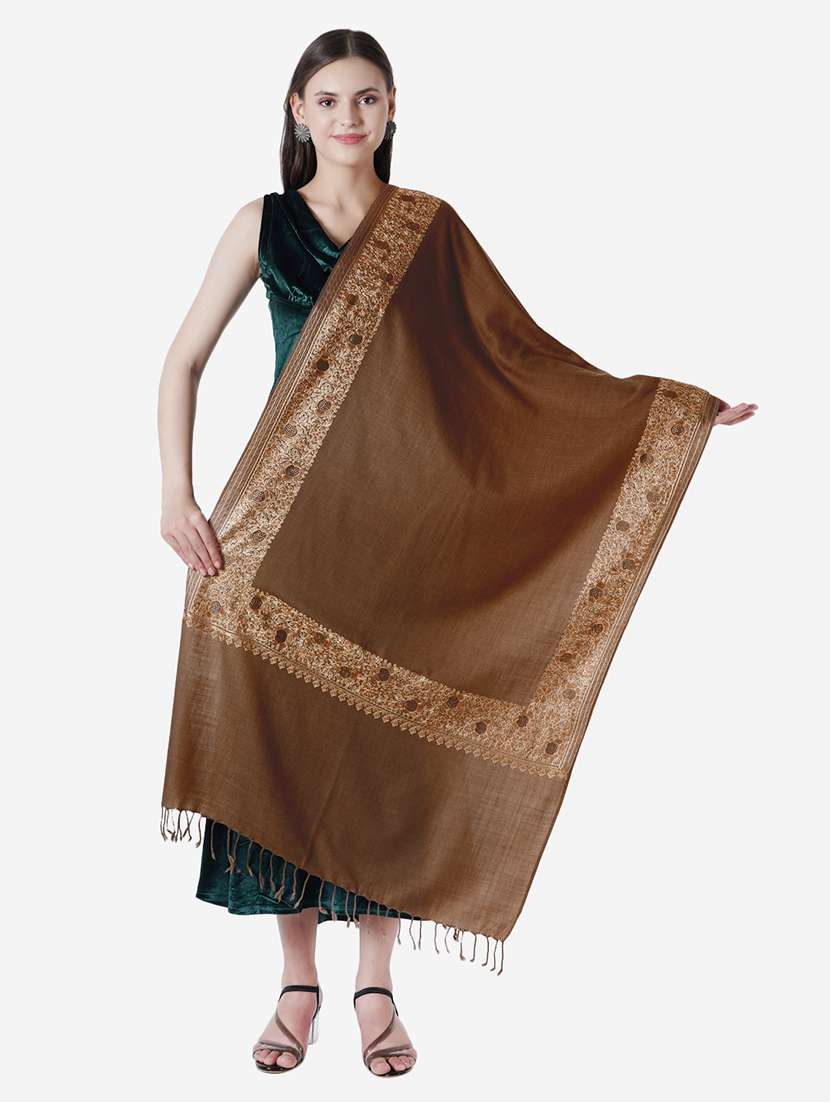 women's embroidered stole