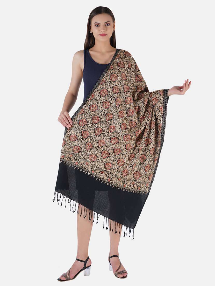 women's floral print stole