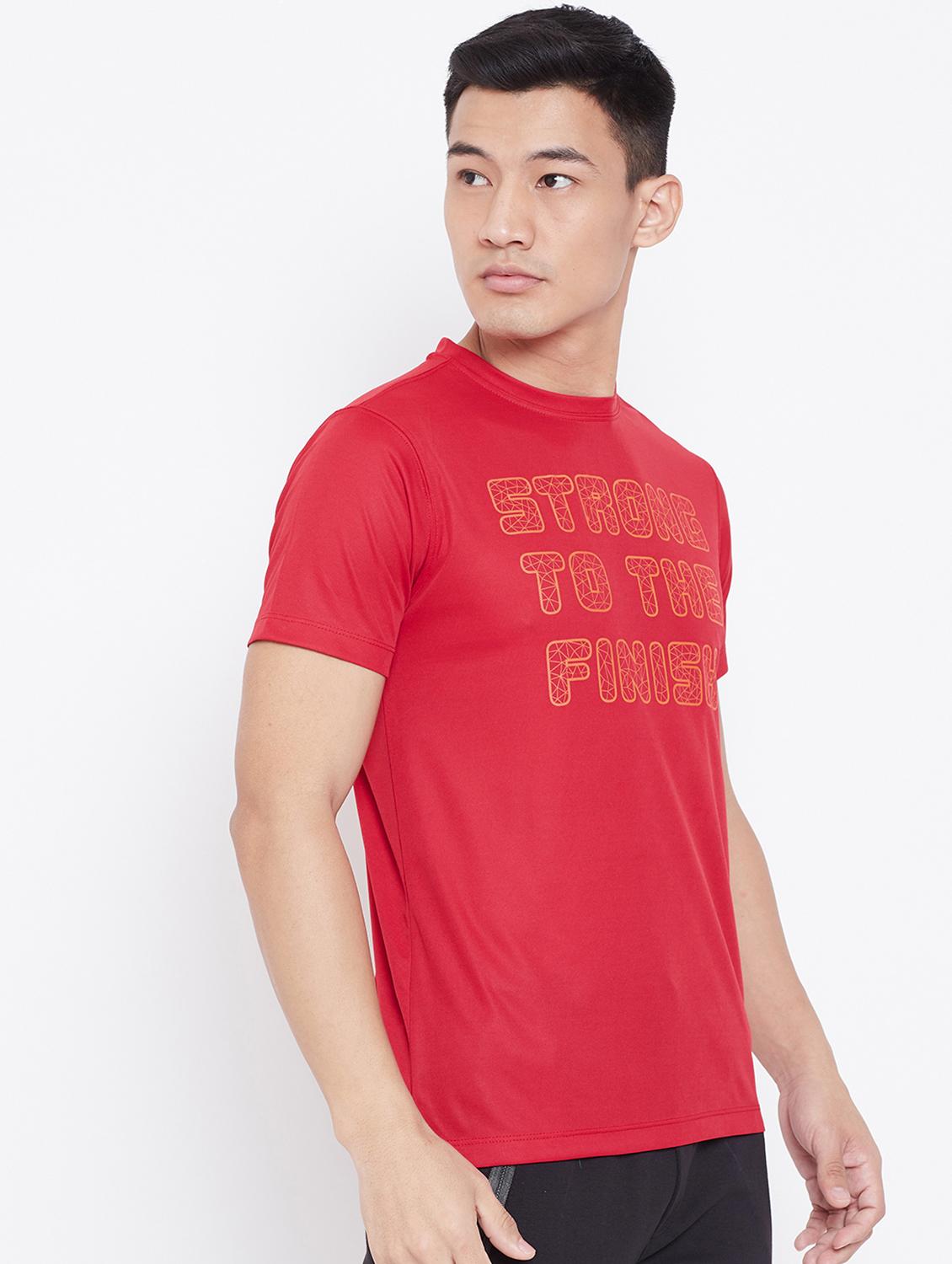 red printed t-shirt - 18972003 - Standard Image - 1