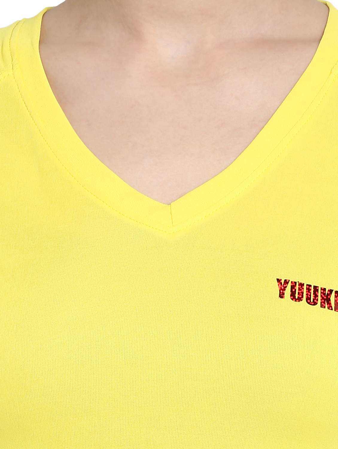 yellow printed regular t-shirt - 18972020 - Standard Image - 4