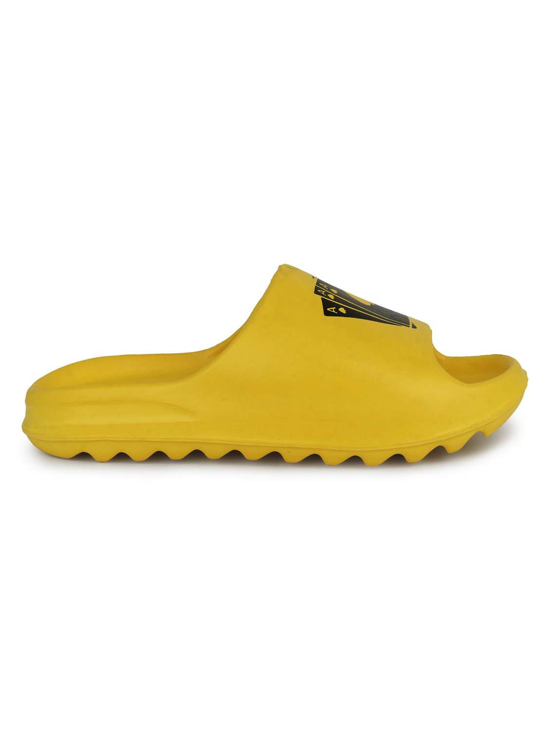 yellow croslite slip on flip flops - 19010380 -  Standard Image - 1