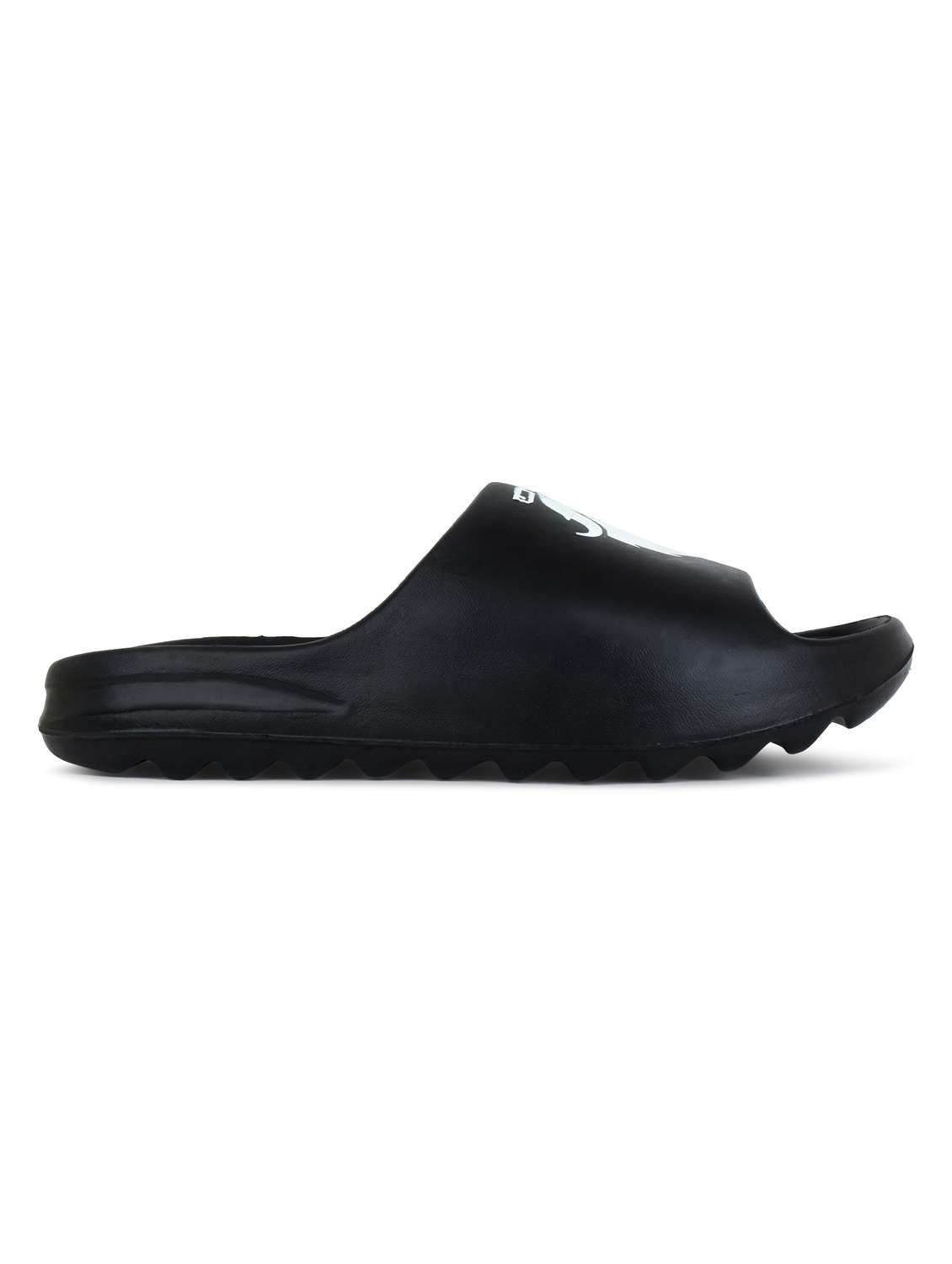 black croslite slip on flip flops - 19010381 - Standard Image - 1