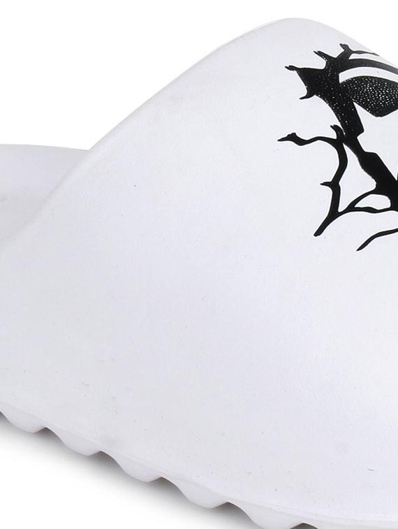 white croslite slip on flip flops - 19010389 - Standard Image - 4