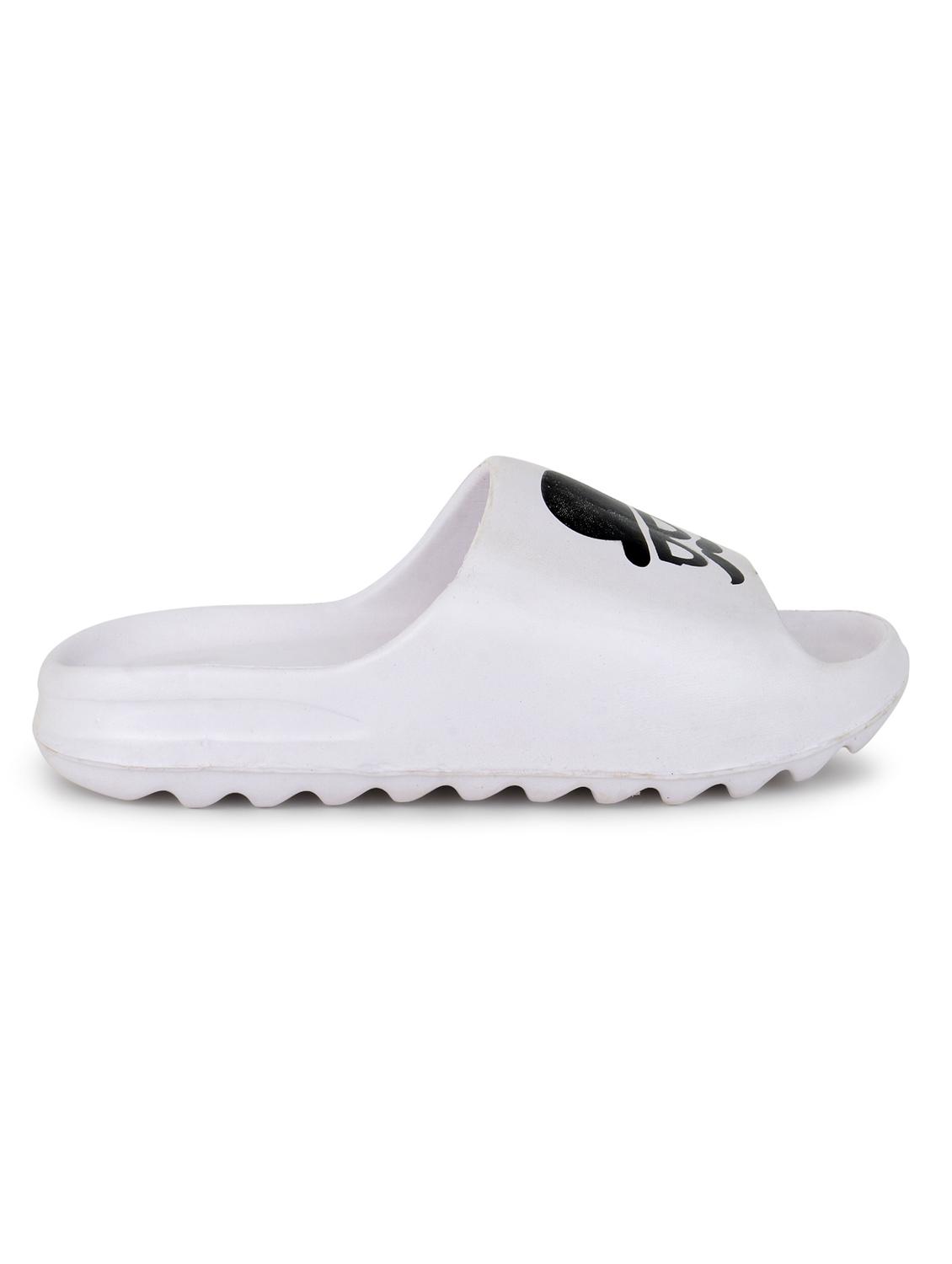 white croslite slip on flip flops - 19010403 - Standard Image - 1