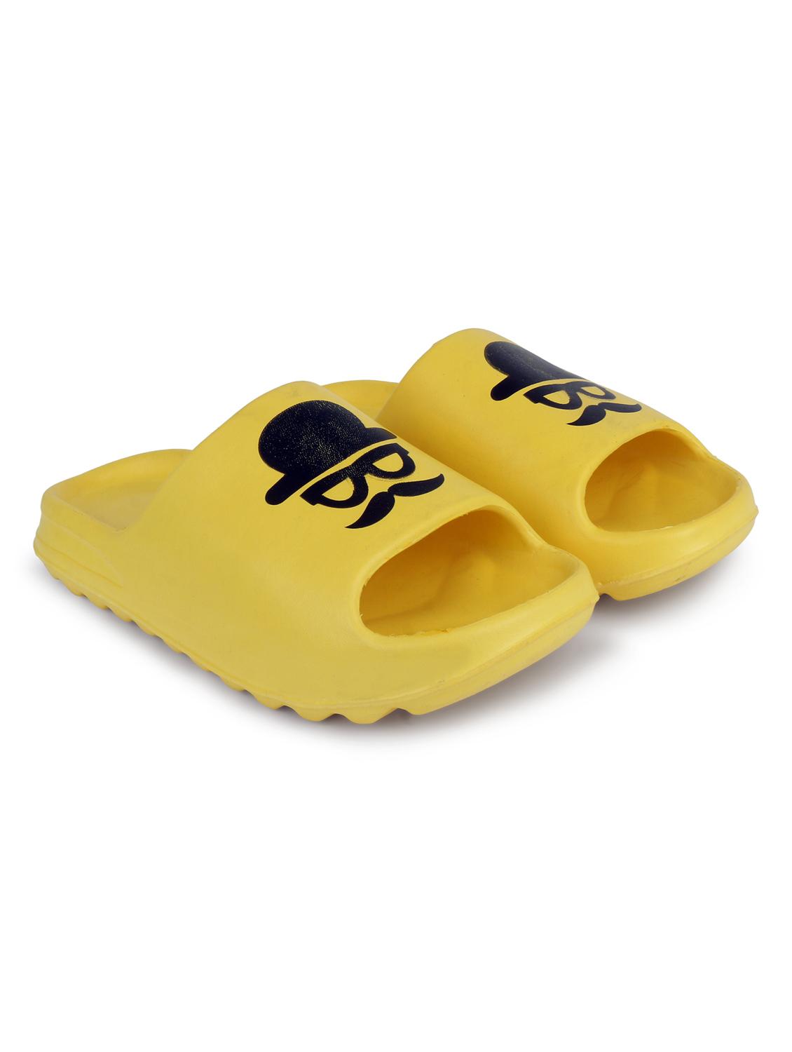 yellow croslite slip on flip flops - 19010404 - Standard Image - 1