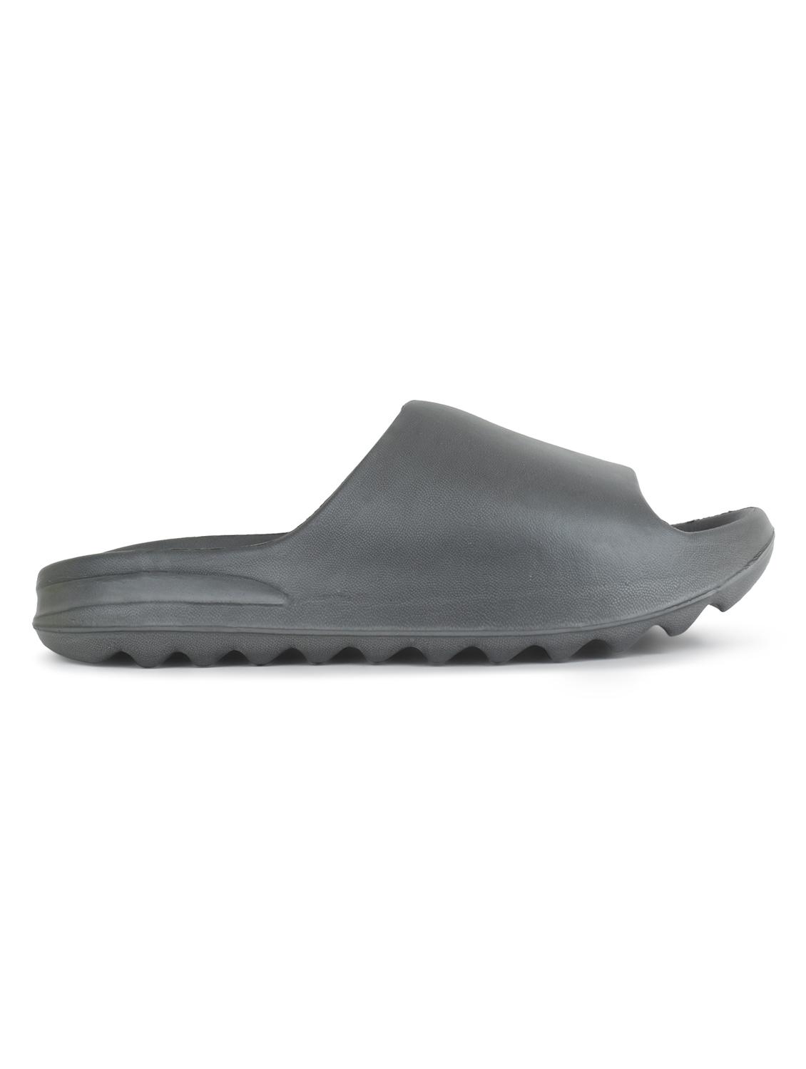 grey croslite slip on flip flops - 19010407 -  Standard Image - 1