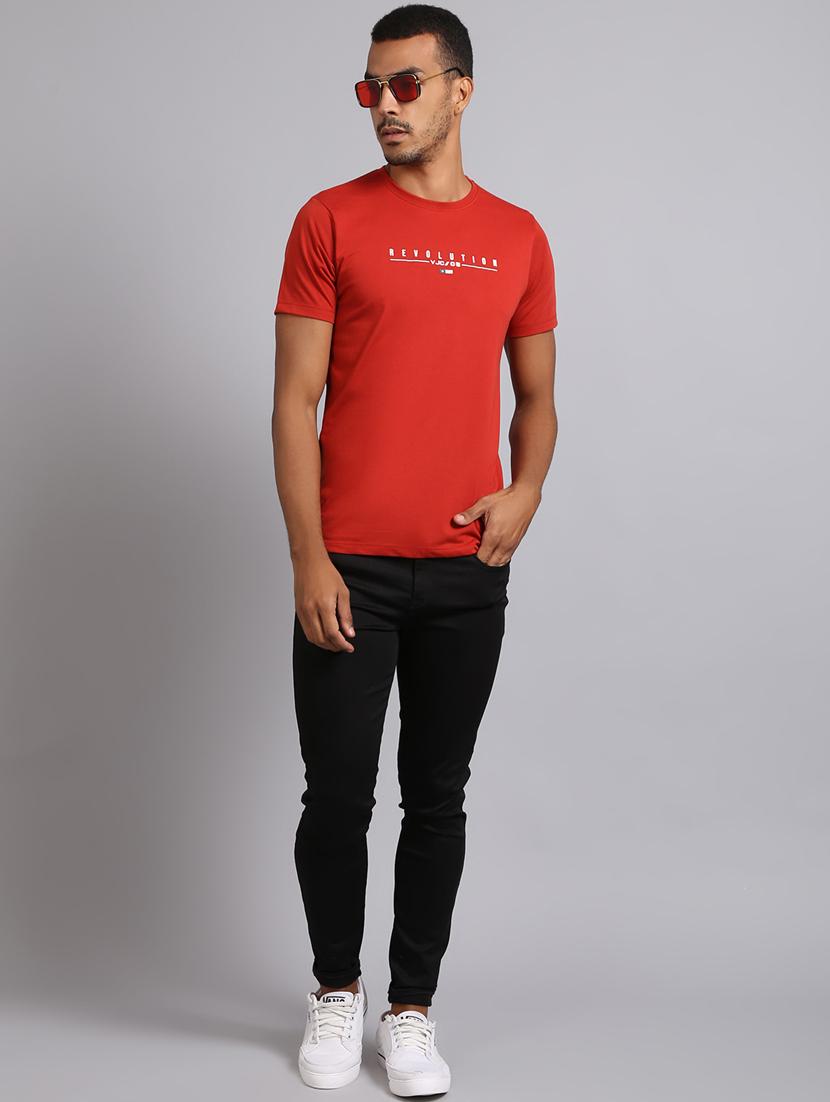 round neck graphic t-shirt - 19010493 - Standard Image - 4