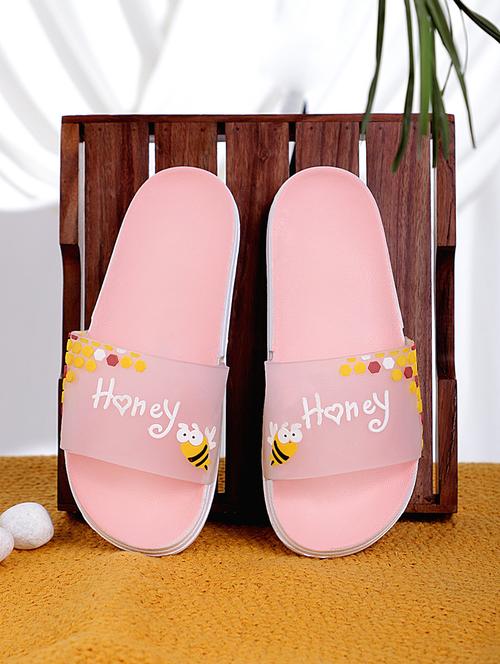 printed slip on flip flop - 19020810 - Standard Image - 0