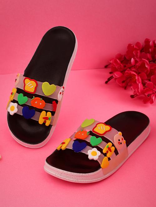printed slip on flip flop - 19020815 - Standard Image - 0