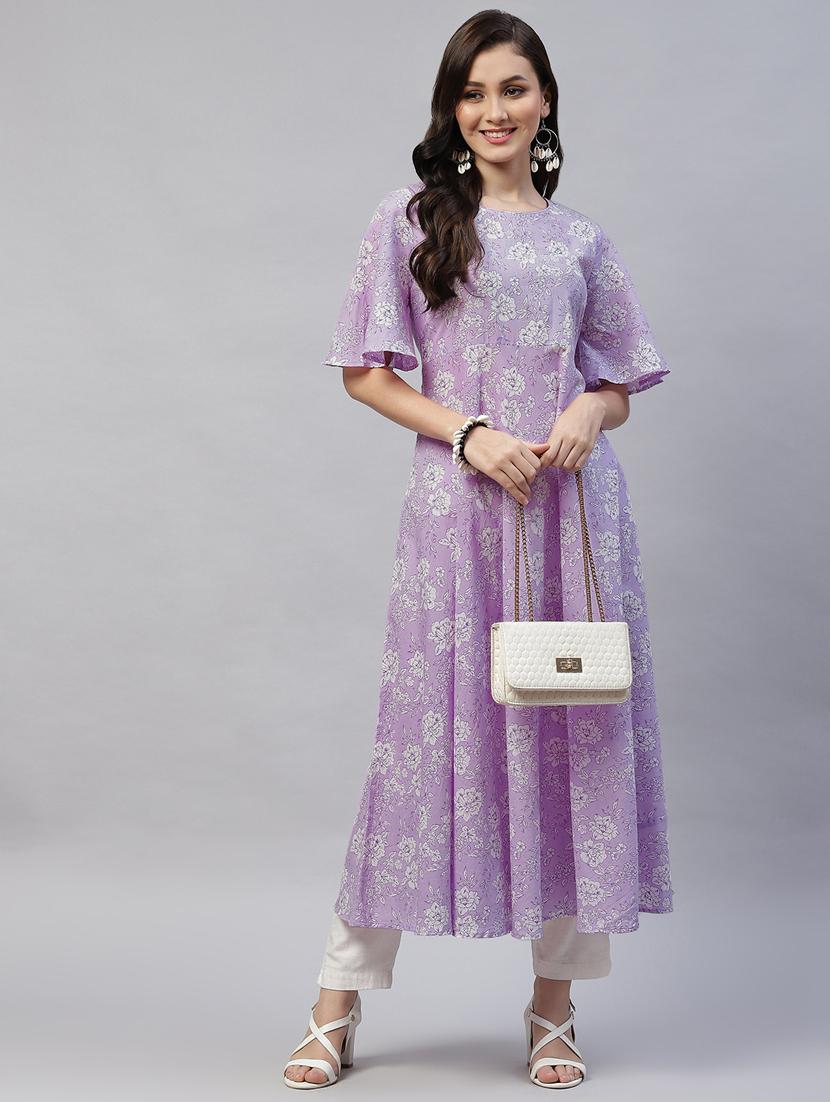 women's flared kurta
