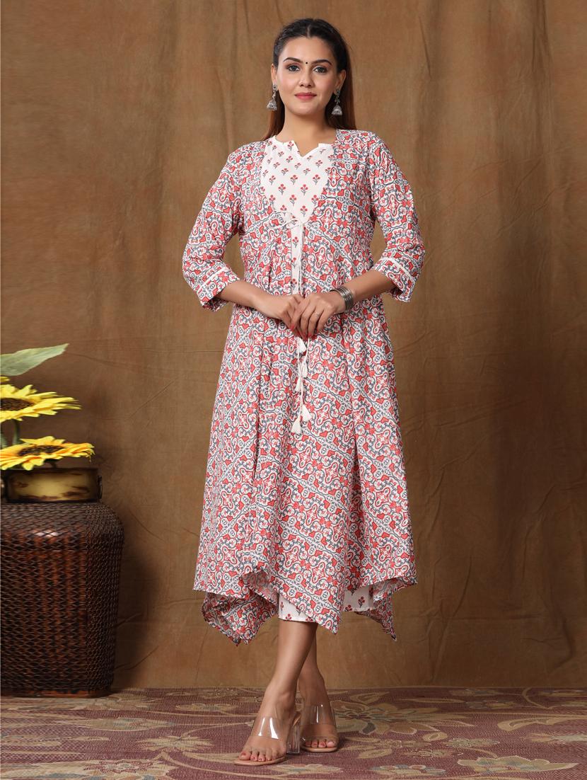 women's kurta with jacket kurta - 19039589 - Zoom Image - 0