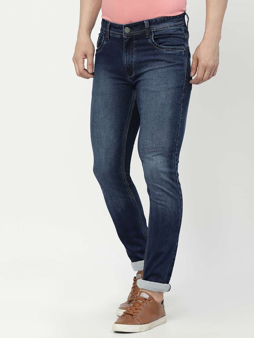 mens slim fit plain jeans - 19047023 -  Standard Image - 1