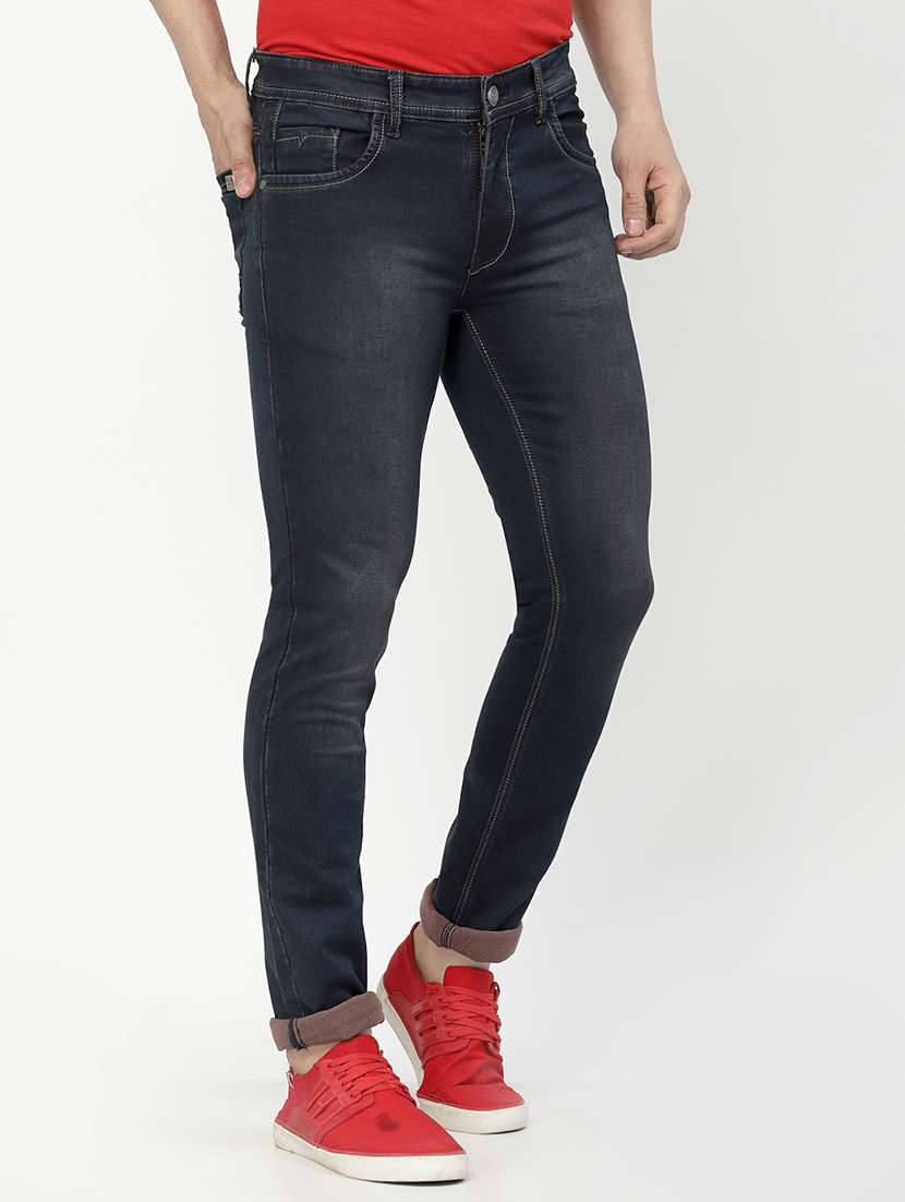 mens slim fit plain jeans - 19047025 -  Standard Image - 1
